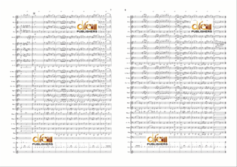 Danzon 2 Concert Band scores gallery preview page 4
