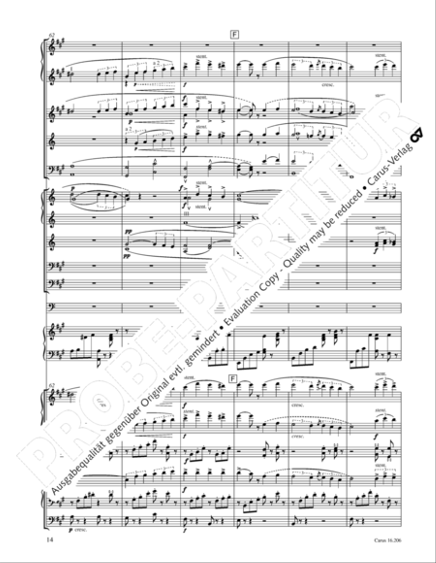 Preludio sinfonico Orchestra scores gallery preview page 15