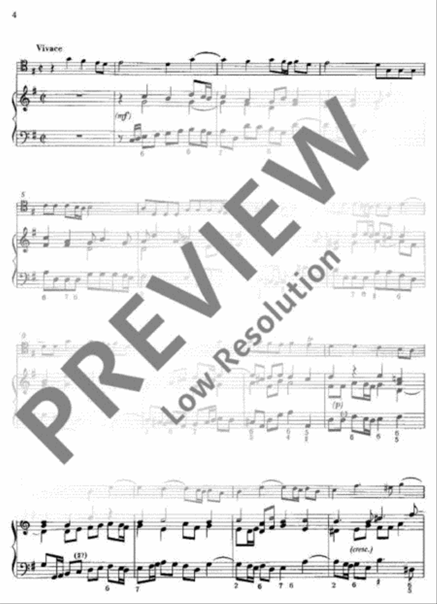 Sonata Cello Solo scores gallery preview page 5