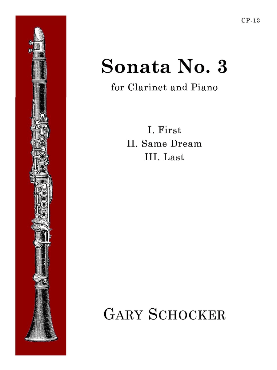 Sonata No. 3 for Clarinet and Piano