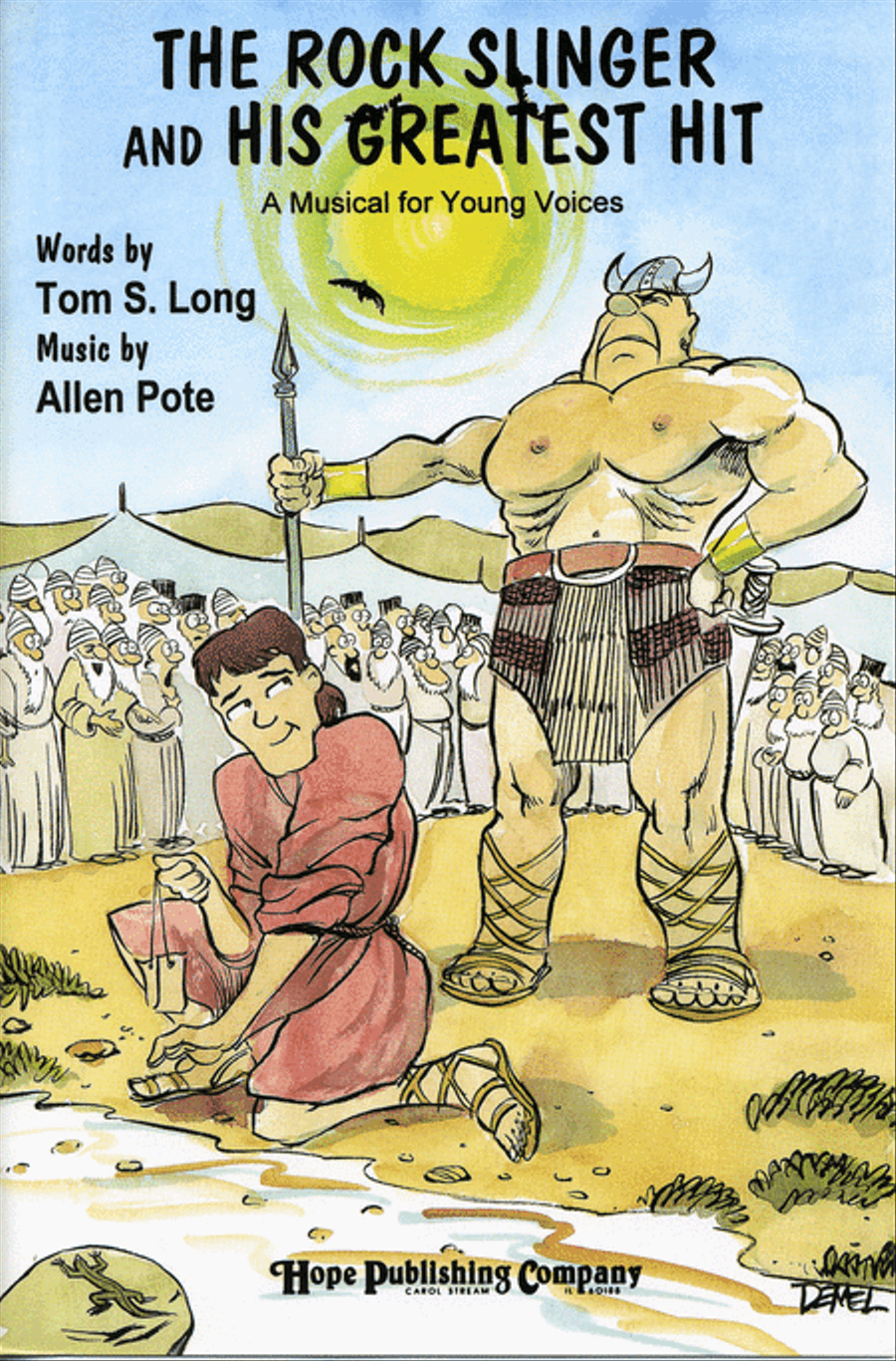 The Rock Slinger and His Greatest Hit Unison Choir scores gallery preview page 1