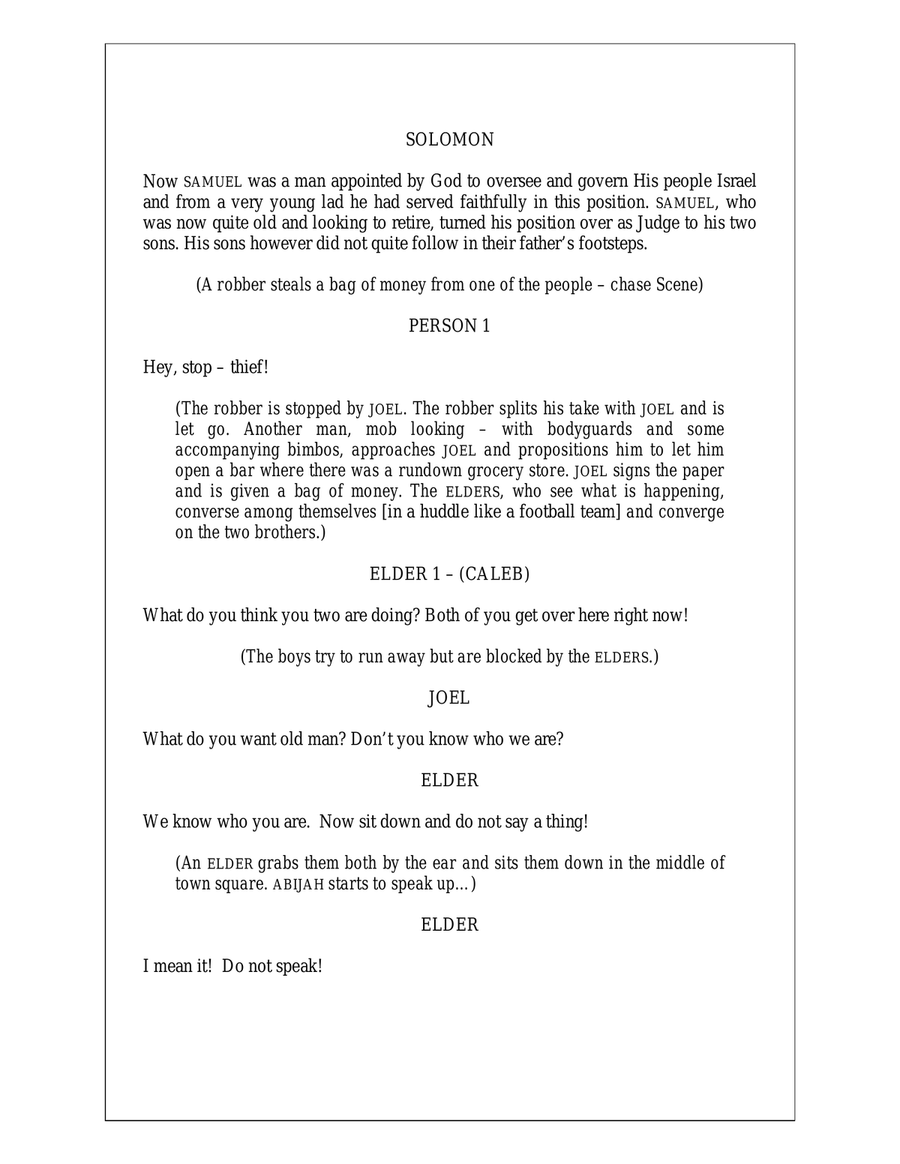 The Kings: LIBRETTO Voice scores gallery preview page 6