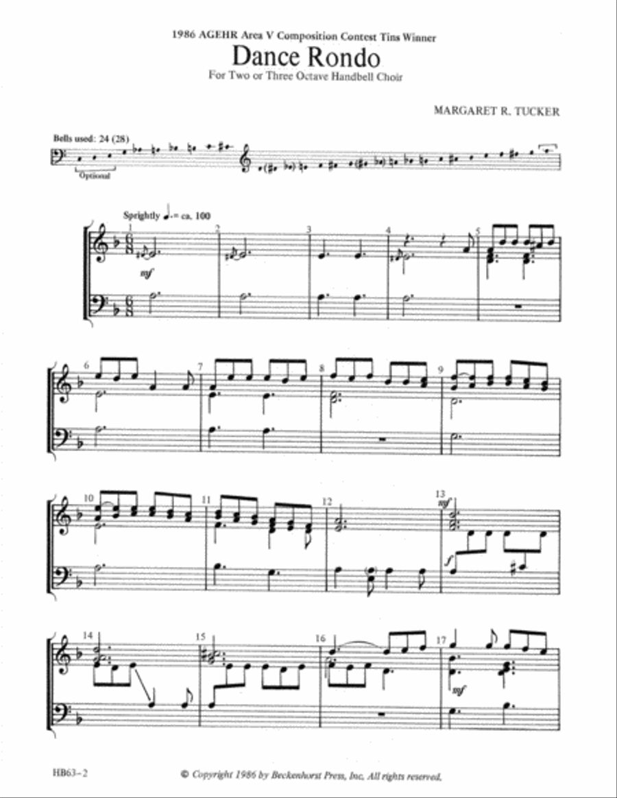 Dance Rondo (Archive) 3-Octaves scores gallery preview page 2