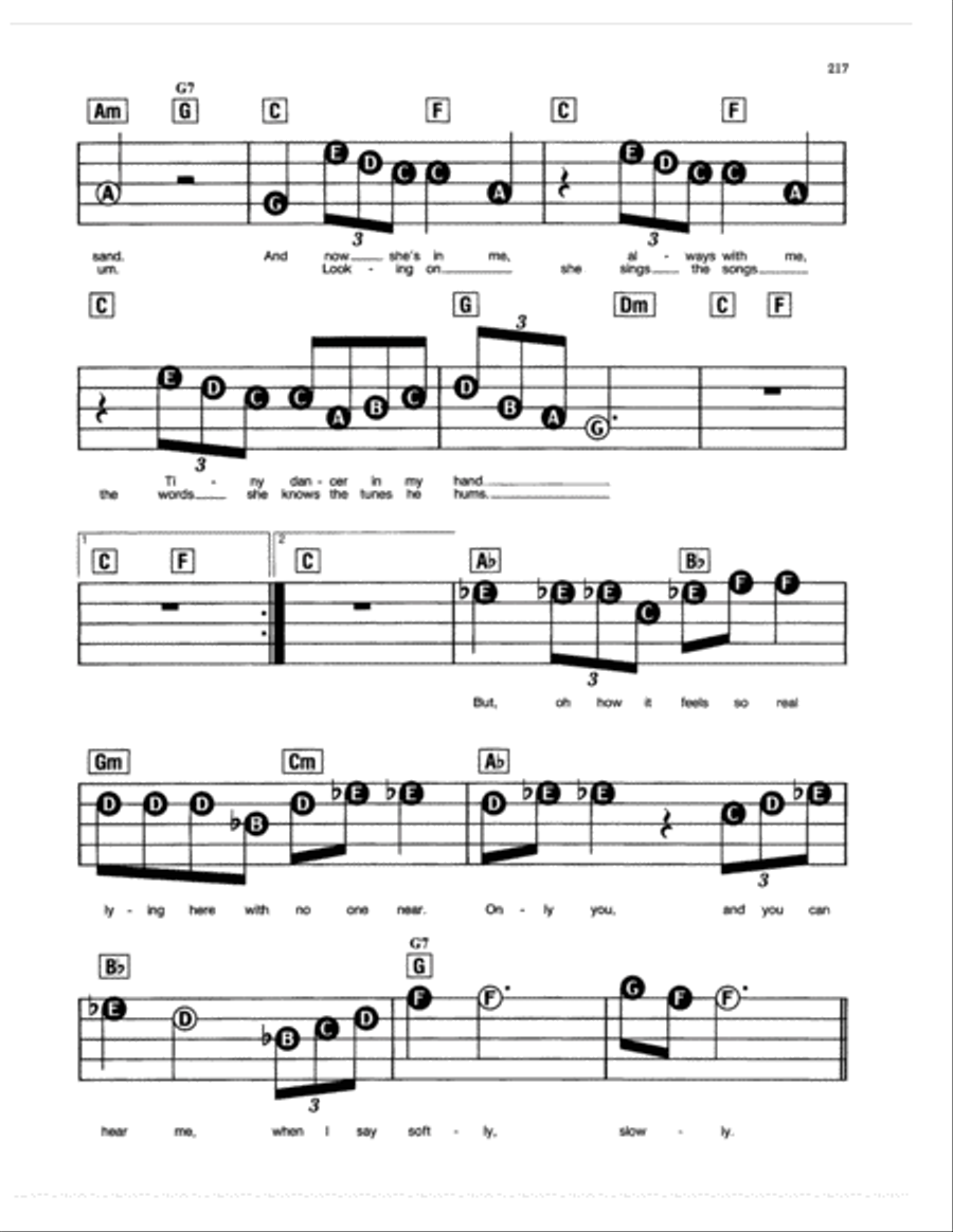 Tiny Dancer Electronic Keyboard scores gallery preview page 2