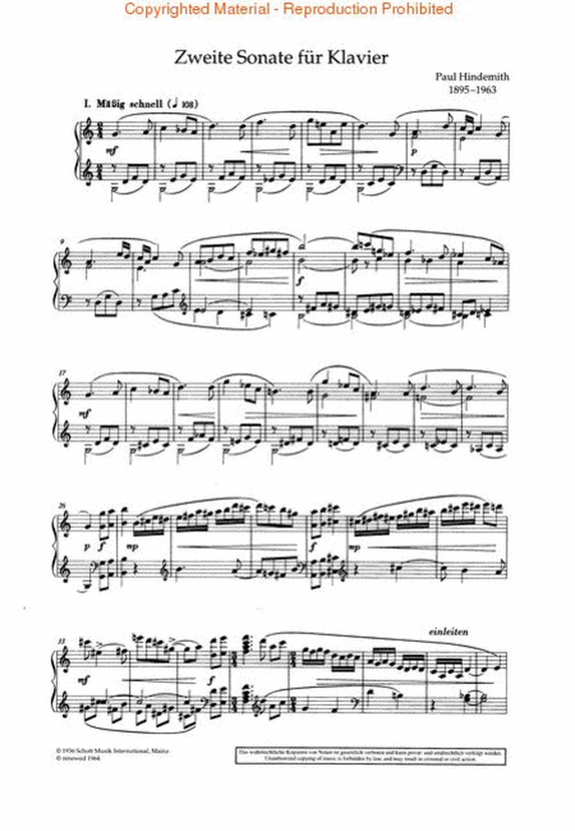Sonata No. 2 in G Major (1936)