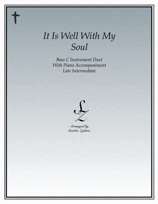It Is Well With My Soul (bass C instrument duet)