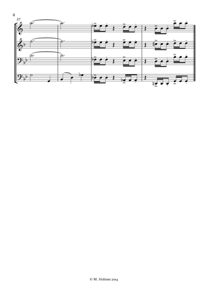 "Ye Olde" Elegy - Brass Quartet Version in G Minor image number null