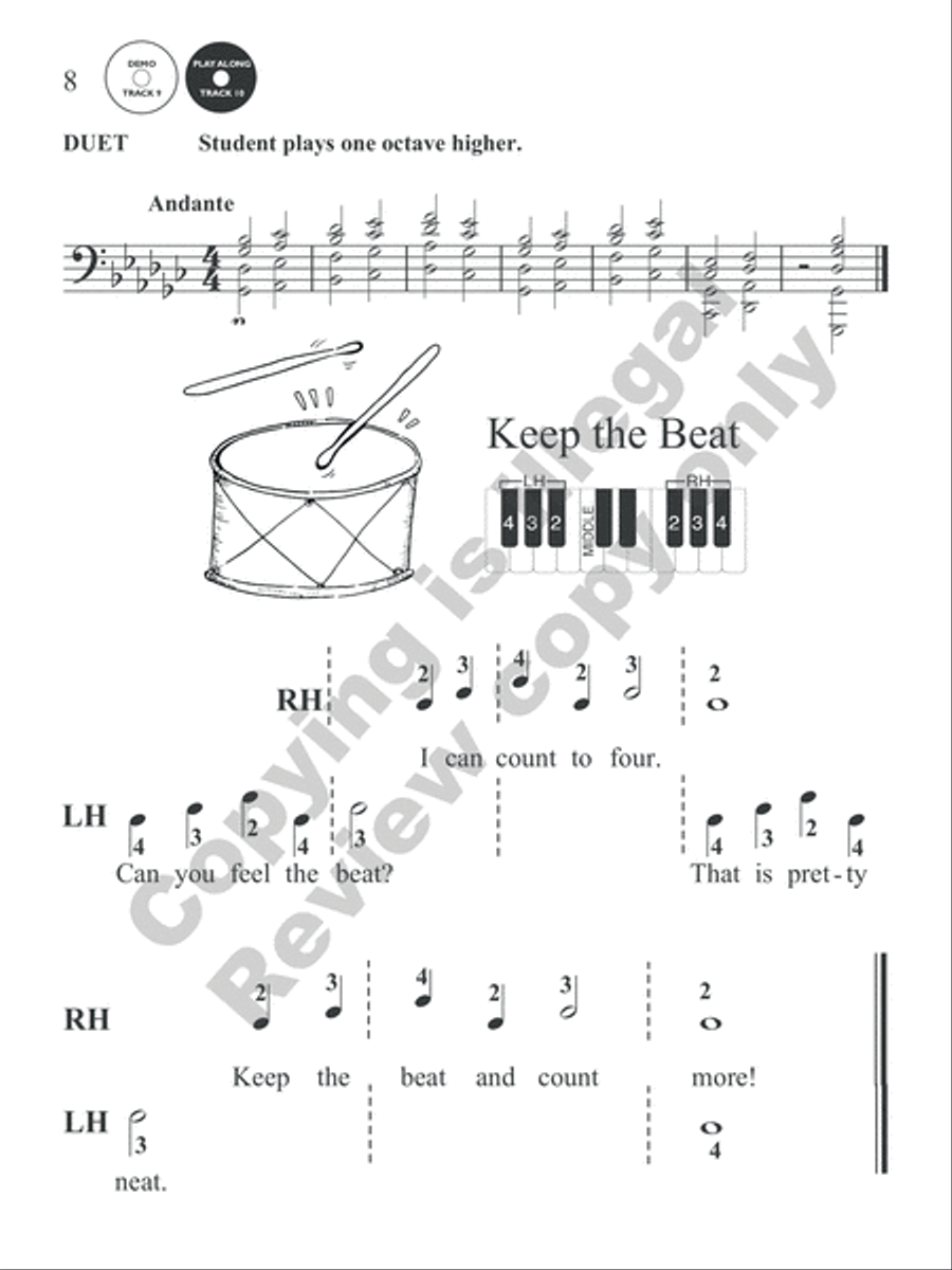 Mix and Match: Performance Book: Primer Level Piano Method scores gallery preview page 17