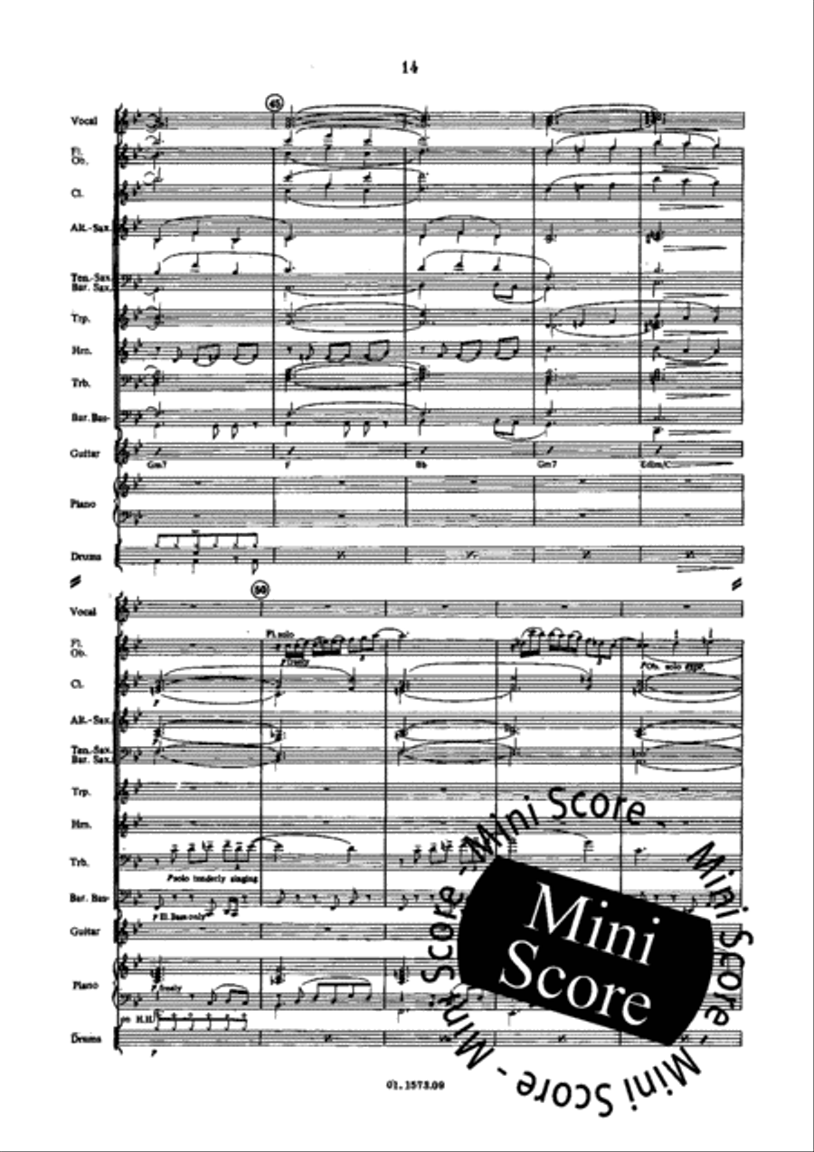Airs D'Ambiance Airs D'Ambiance Concert Band scores gallery preview page 16