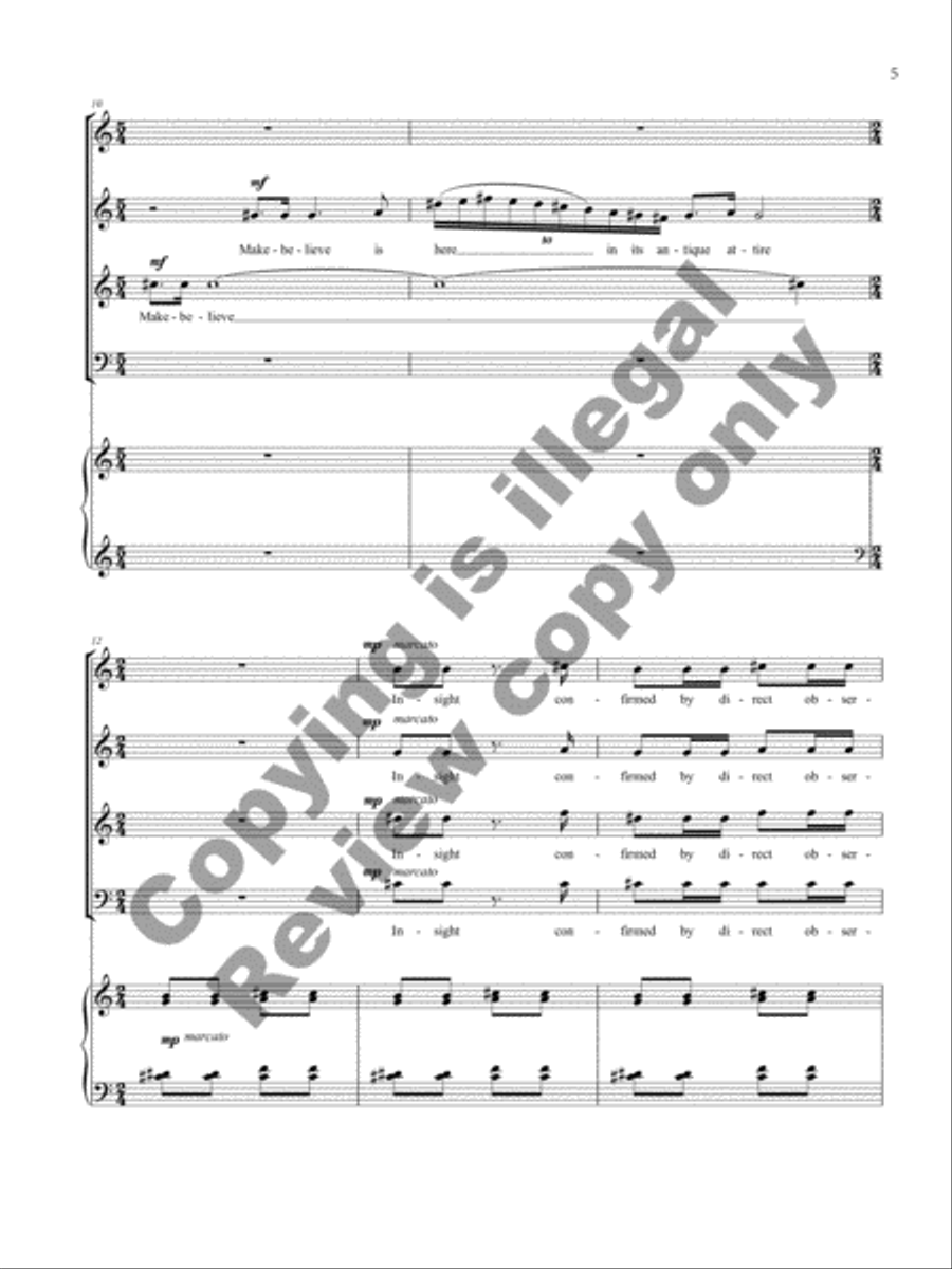 Fables for a Prince Tenor Voice scores gallery preview page 23