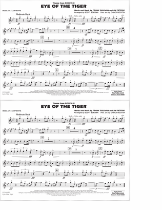 Eye Of The Tiger (arr. Scott Boerma) - Bells/Xylophone