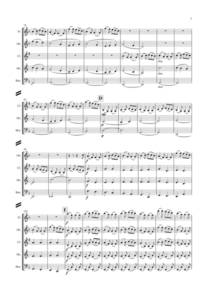 Holst: 2nd Suite in F Op. 28 No.2 Mvt. IV. "Fantasia on the "Dargason" - wind quintet image number null