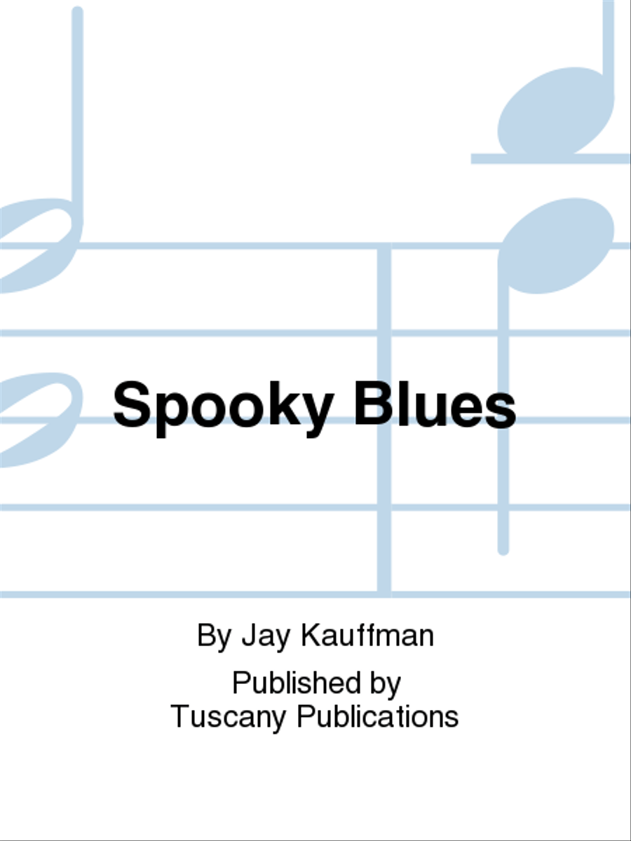 Spooky Blues Spooky Blues Chamber Music scores gallery preview page 1
