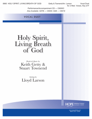 Book cover for Holy Spirit, Living Breath of God