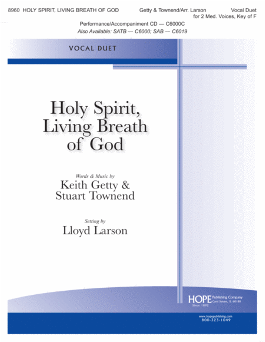 Book cover for Holy Spirit, Living Breath of God