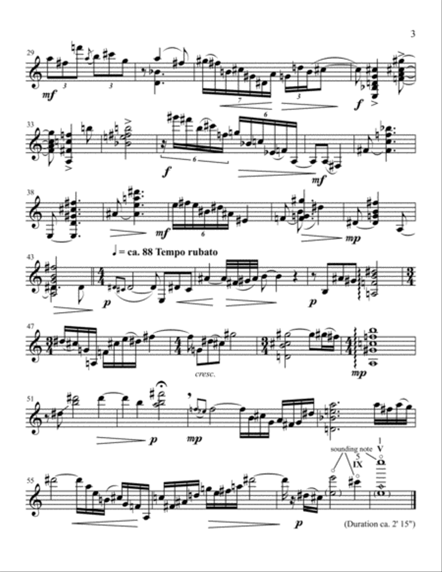 [Fennelly] Maverick - Prelude and Tango Classical Guitar scores gallery preview page 5