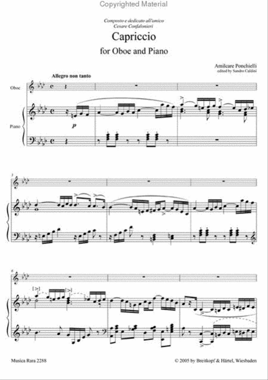 Capriccio Piano scores gallery preview page 2