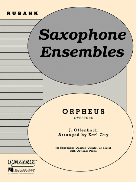 Orpheus Overture - Saxophone Ensembles With Piano