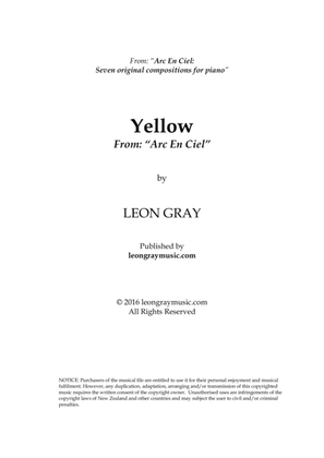 Yellow - Mvt. 3 from "Arc En Ciel"