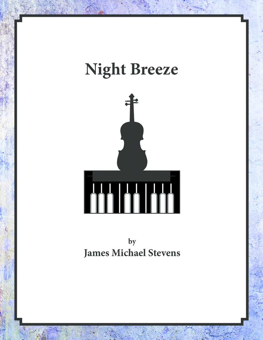 Night Breeze - Violin & Piano Violin Solo scores gallery preview page 1