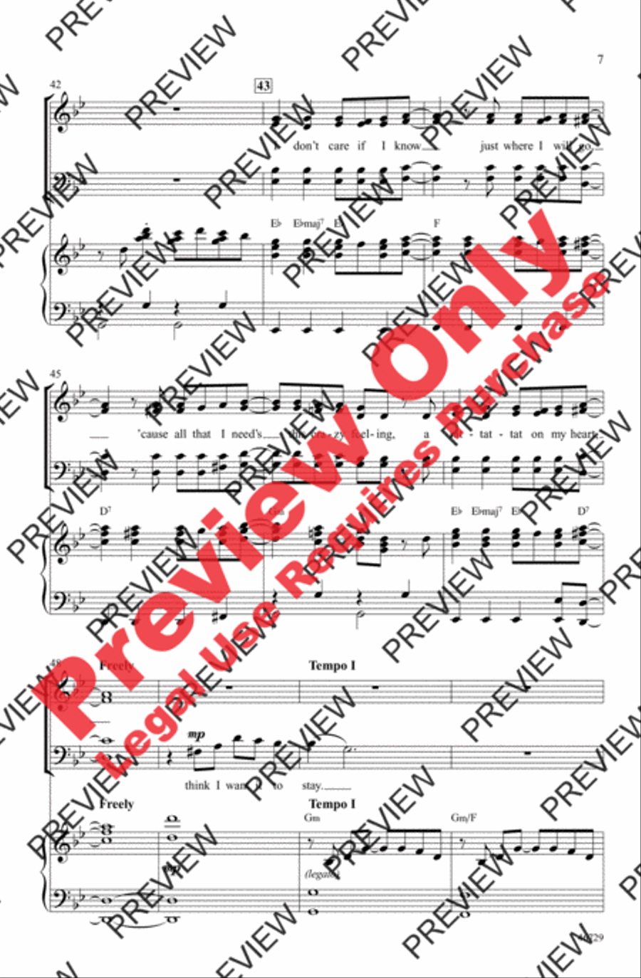 City of Stars City of Stars 4-Part scores gallery preview page 7
