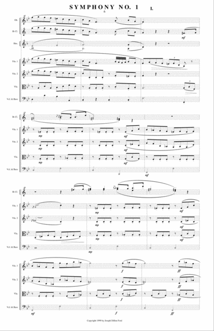 Symphony No 1 G Minor (