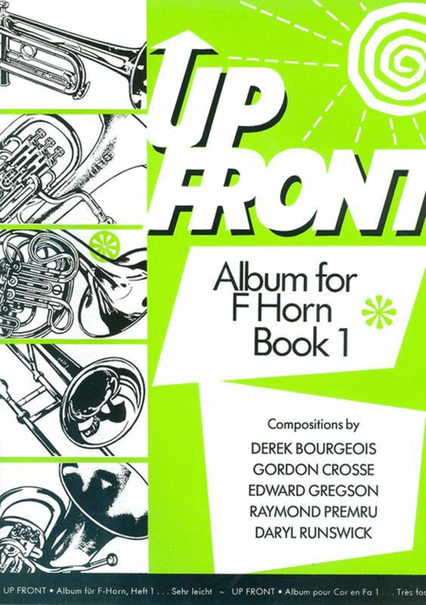 Up Front Album For F Horn Book 1