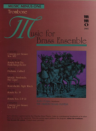 Music for Brass Ensemble - Trombone