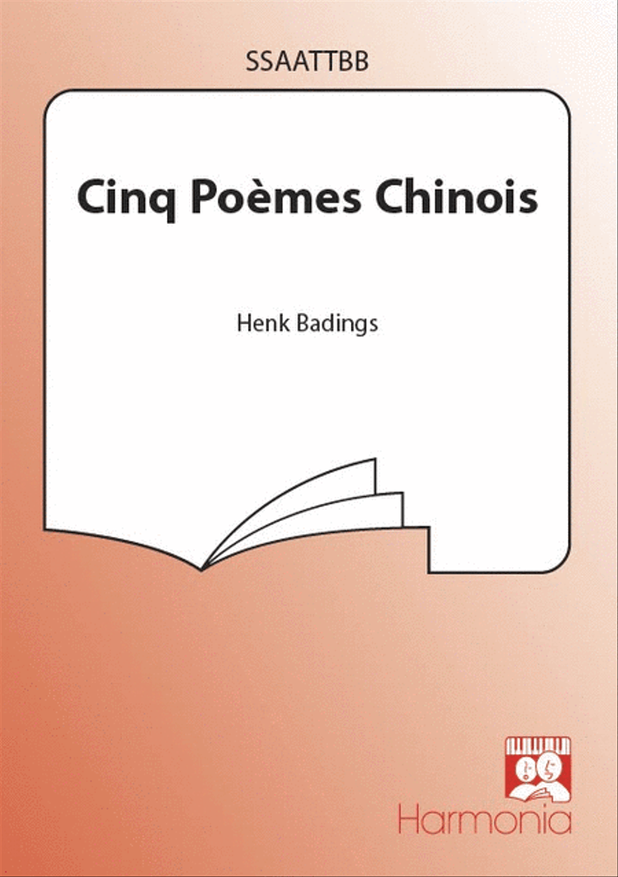 Cinq Poèmes Chinois 4-Part scores gallery preview page 1