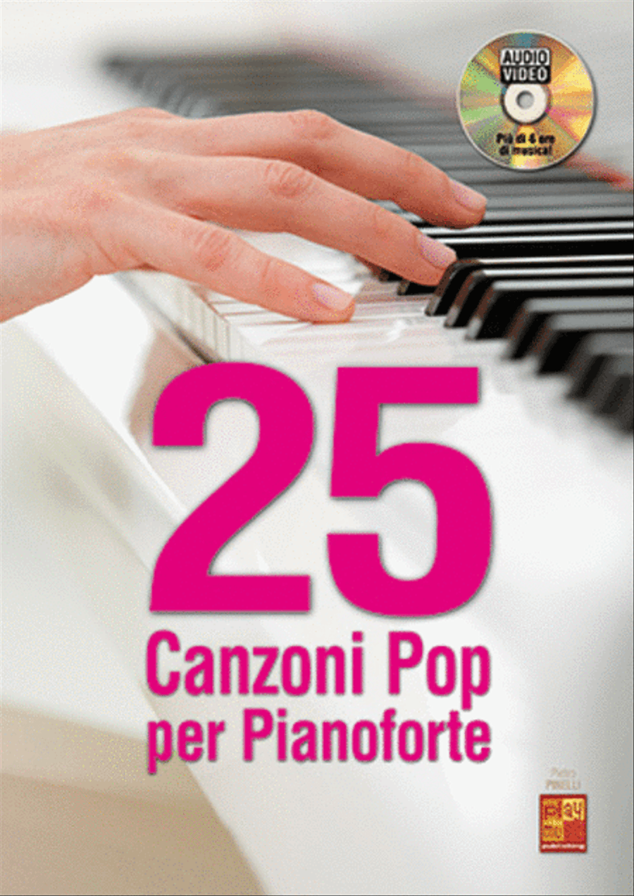 25 Canzoni Pop Per Pianoforte Piano Solo scores gallery preview page 1