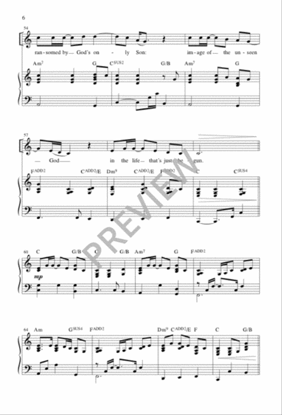 Awoken Unison Choir scores gallery preview page 6
