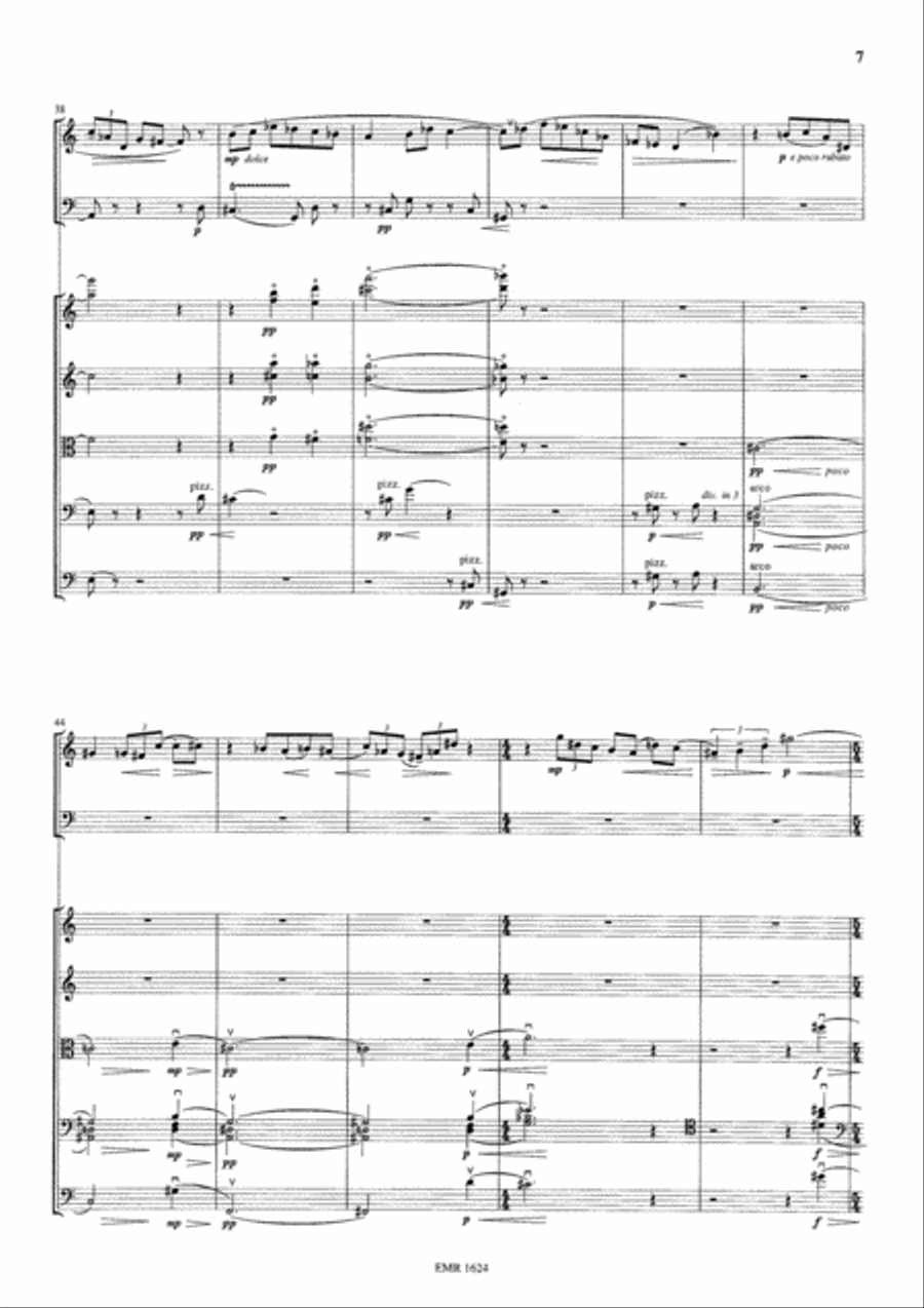 Chant d'Automne String Orchestra scores gallery preview page 7