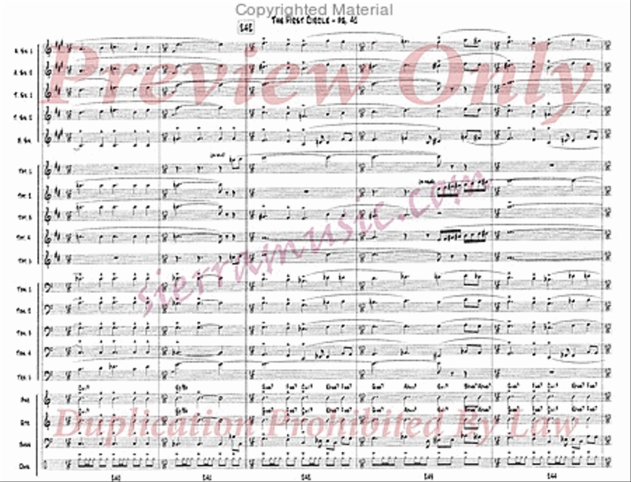 The First Circle Big Band scores gallery preview page 42
