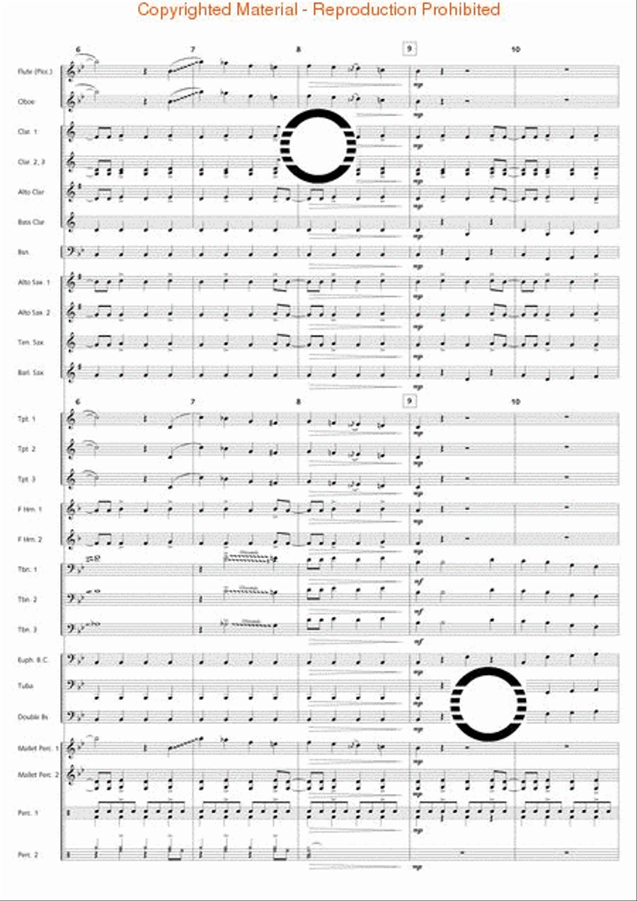 All Aboard! Concert Band scores gallery preview page 3