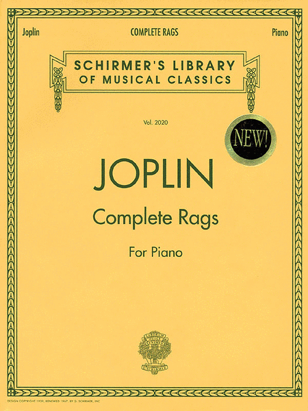 Scott Joplin: Complete Rags for Piano