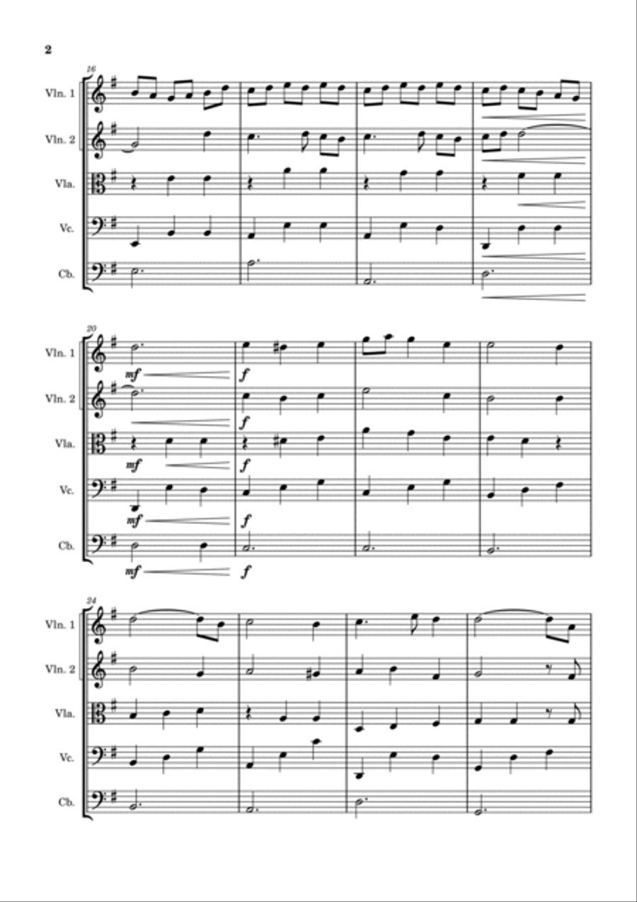 When The Birds Fly Home Cello scores gallery preview page 2