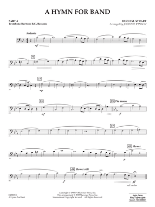 A Hymn for Band (arr. Johnnie Stuart) - Pt.4 - Cello