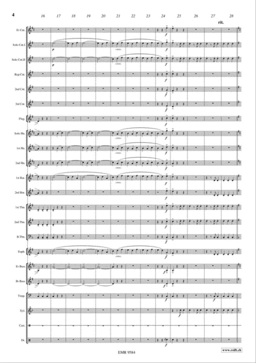 Espana Brass Band scores gallery preview page 5
