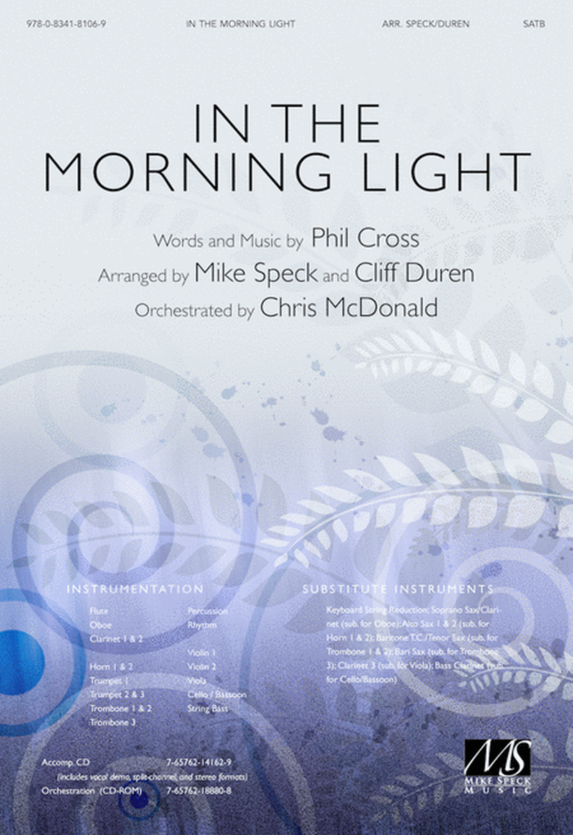In the Morning Light - Orchestration (CD-ROM) - ORA