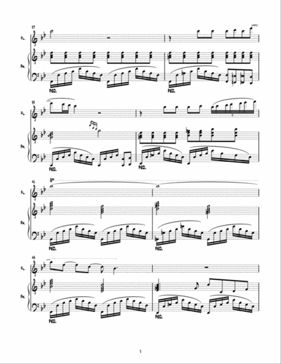Life On Mars Flute Solo scores gallery preview page 5
