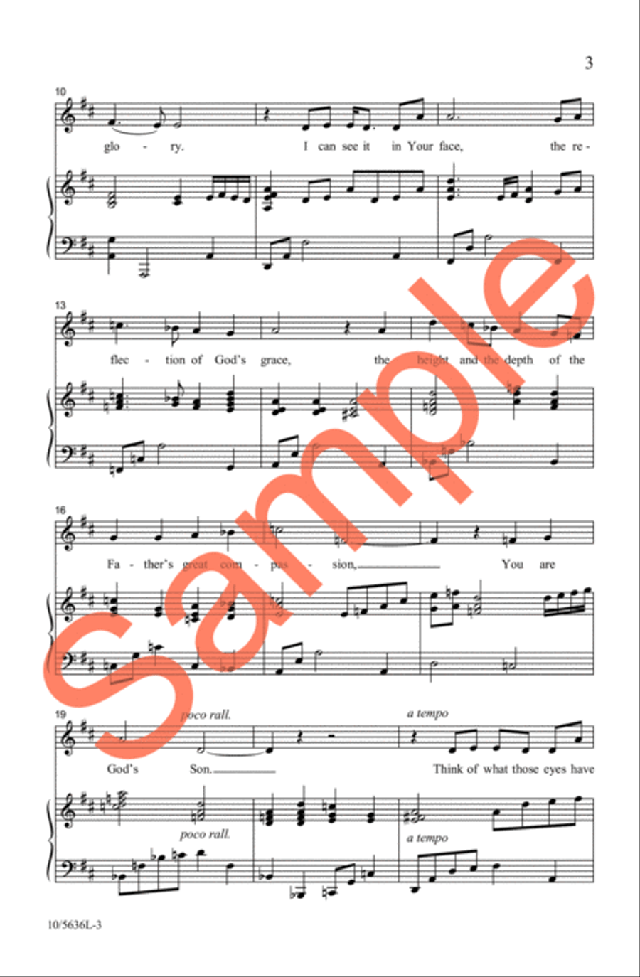 I Can See It In Your Eyes 3-Part scores gallery preview page 4