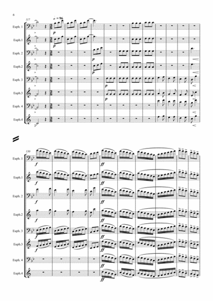 Impromptu for 4 (by Derick Kane) - Euphonium Quartet image number null