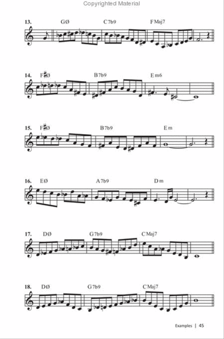 Bebop Scales: Jazz Scales And Patterns In All 12 Keys Voice scores gallery preview page 7