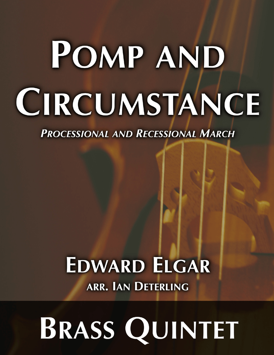 Pomp and Circumstance (for brass quintet) Brass Quintet scores gallery preview page 1