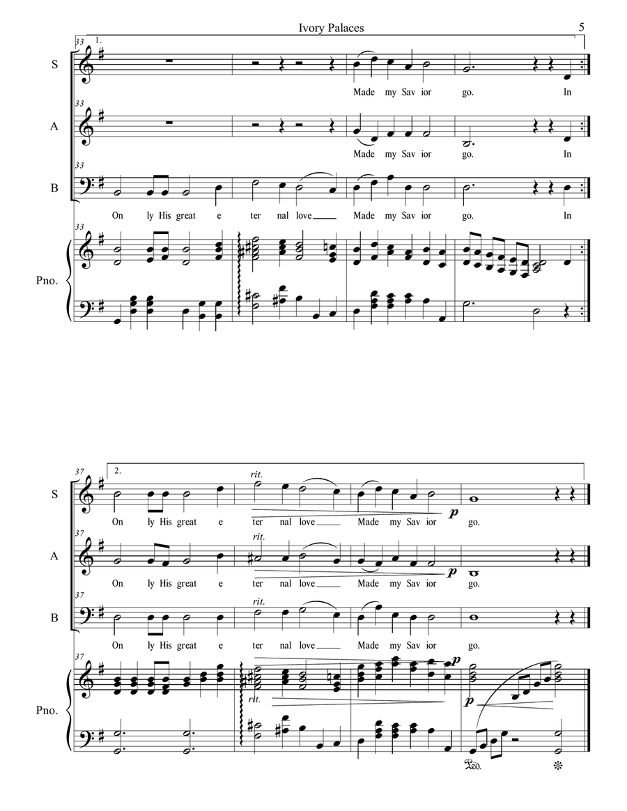 Ivory Palaces 3-Part scores gallery preview page 5