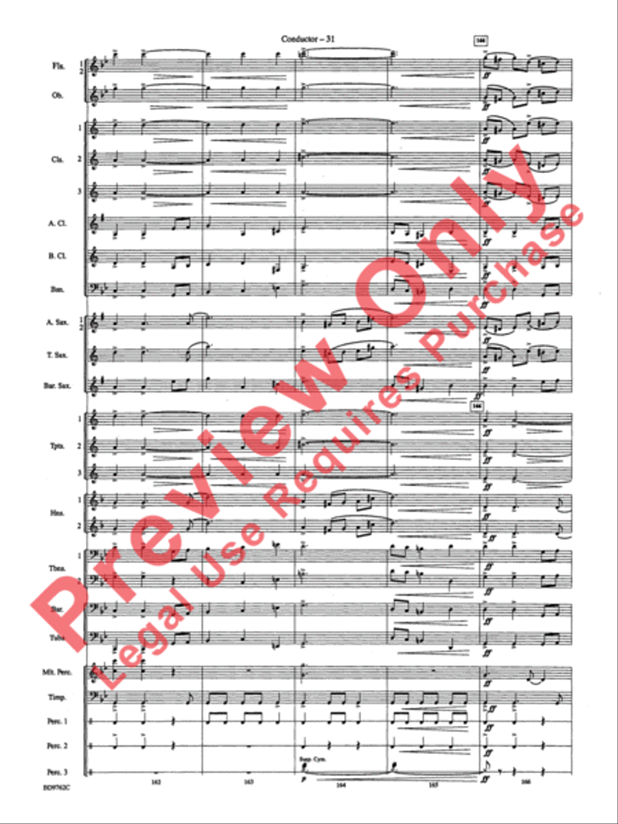 By Loch and Mountain Concert Band scores gallery preview page 34