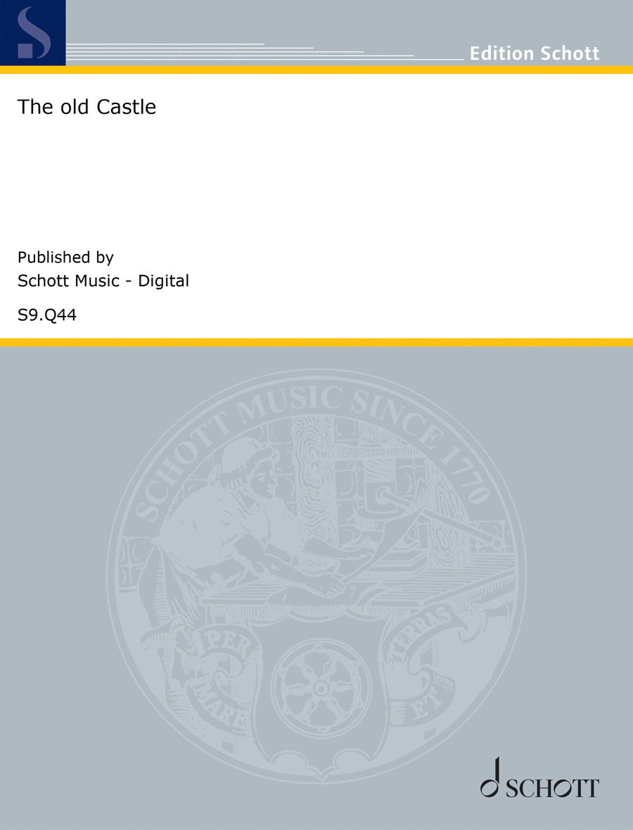 The old Castle Piano Solo scores gallery preview page 1
