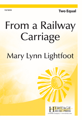 Book cover for From a Railway Carriage