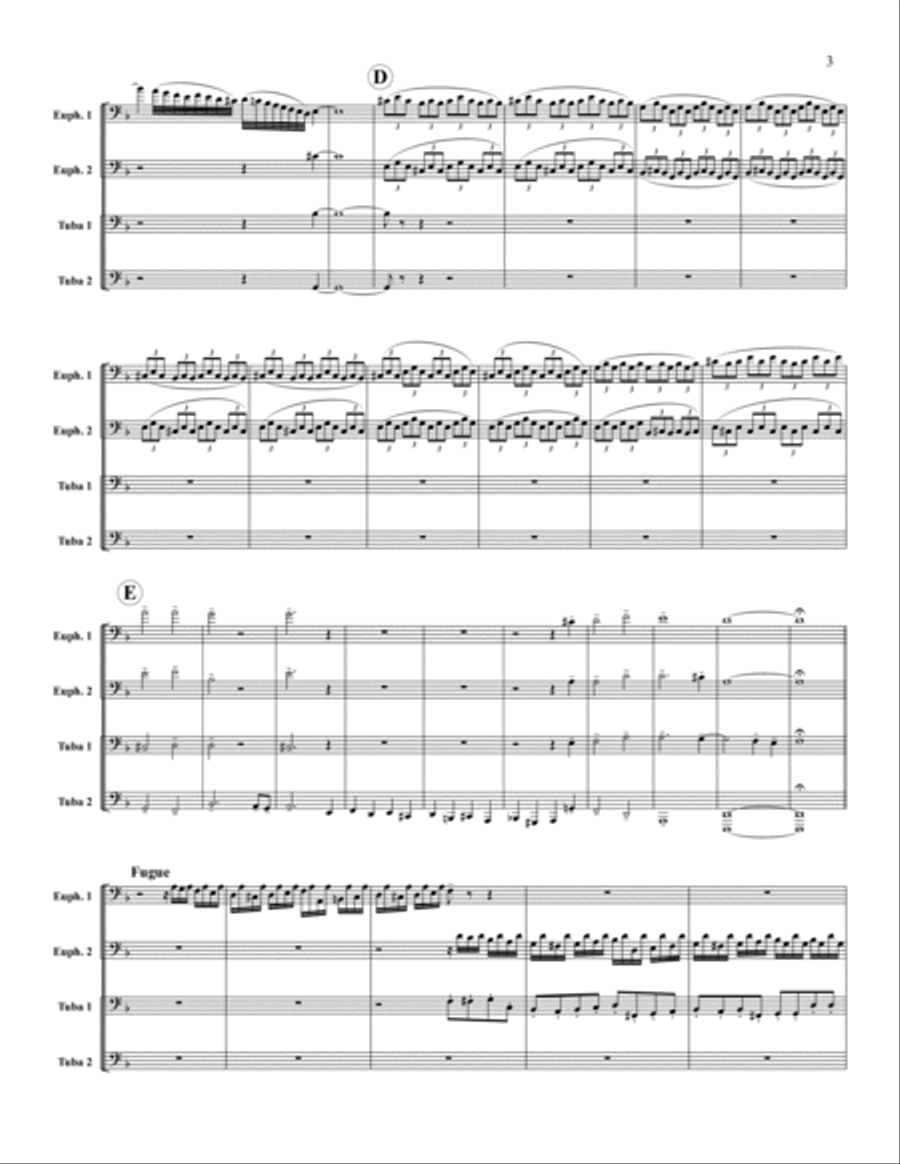 Toccata and Fugue in D Min EETT scores gallery preview page 3