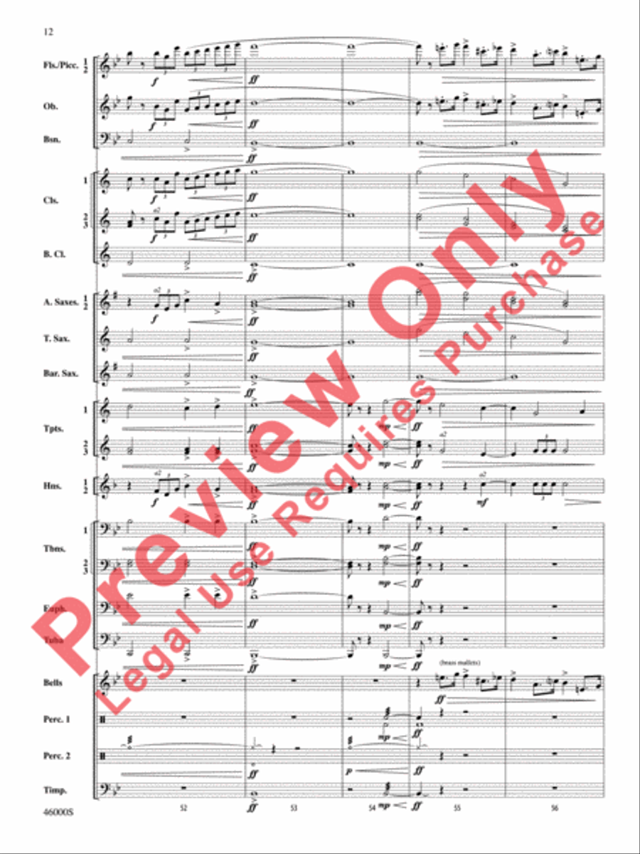 Der Lehrmeister Der Lehrmeister Concert Band scores gallery preview page 13